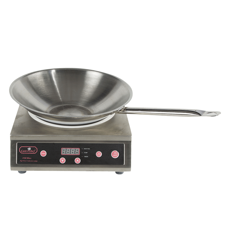 Wok à induction 220 V - 3100 W & poêle Ø 36 cm