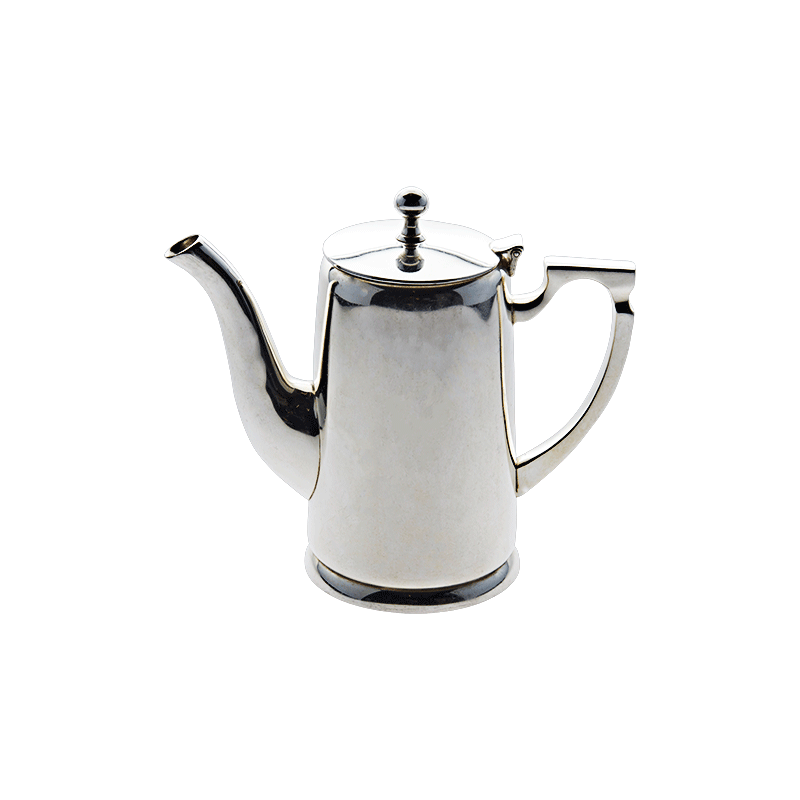 Cafetière en argent avec couvercle  1L