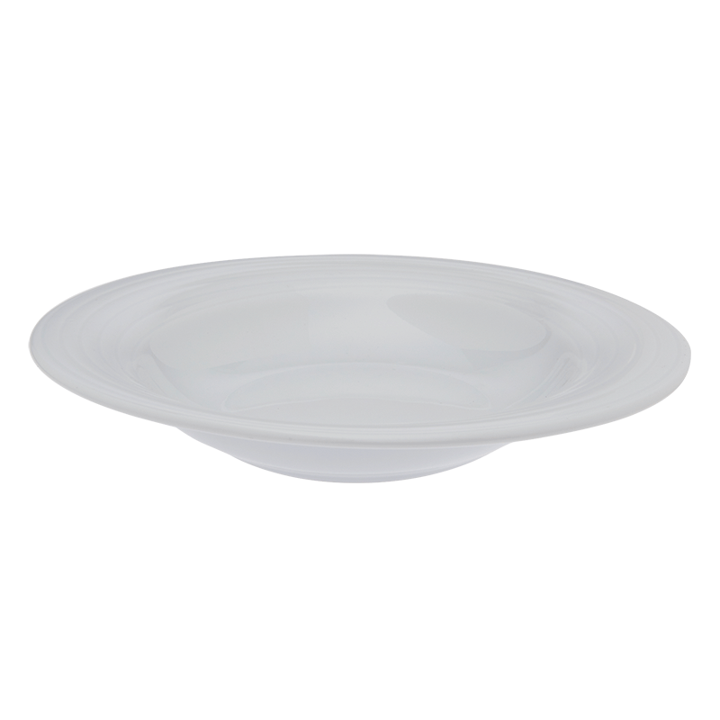Assiette ovale creuse 23 x 21 cm Duo