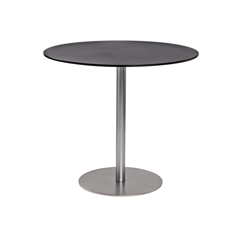 Table Brio noire Ø 75 cm