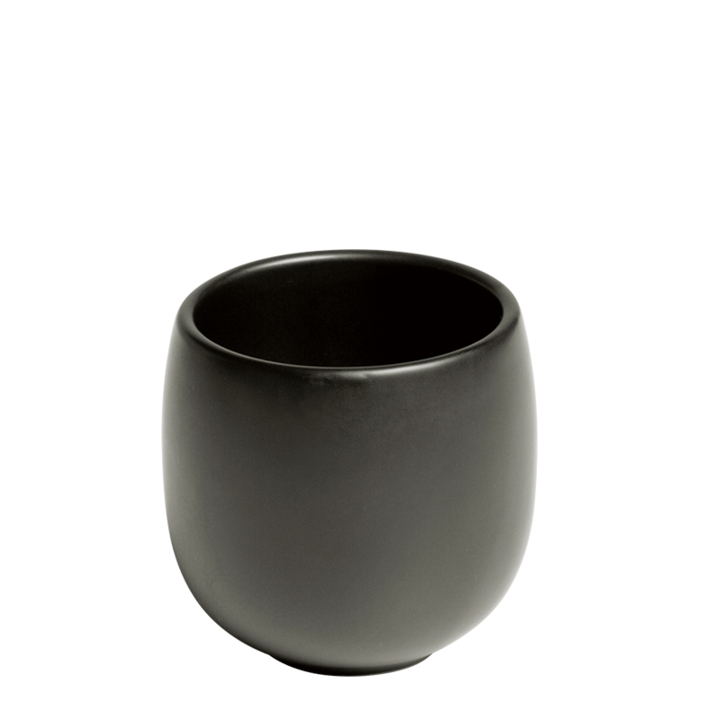 Kom Ato zwart Ø 6,5 cm H 7,5 cm 18 cl