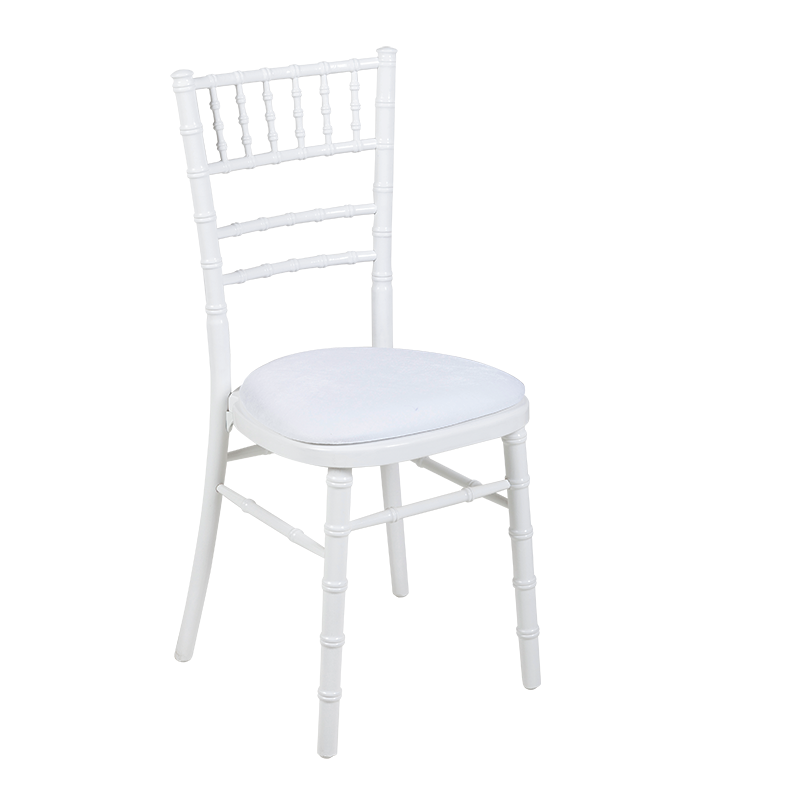 Chaise Bambou blanche
