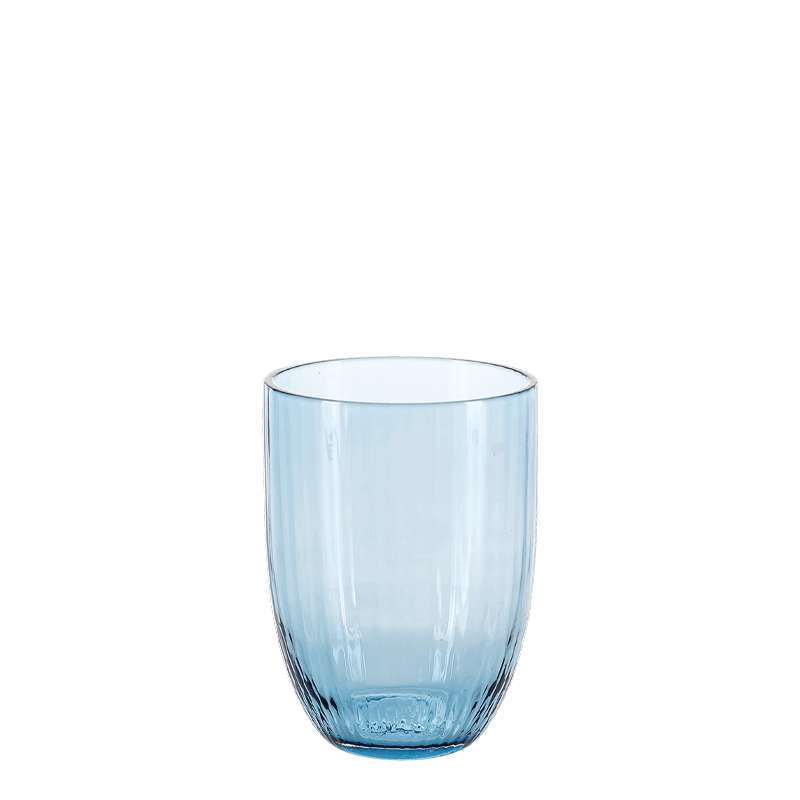 Sorrente-waterglas, blauw  27 cl