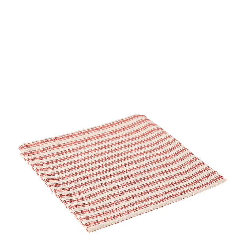Servet Biarritz rood 50 x 50 cm