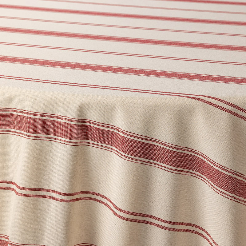 Tafellinnen Biarritz rood 310 x 310 cm