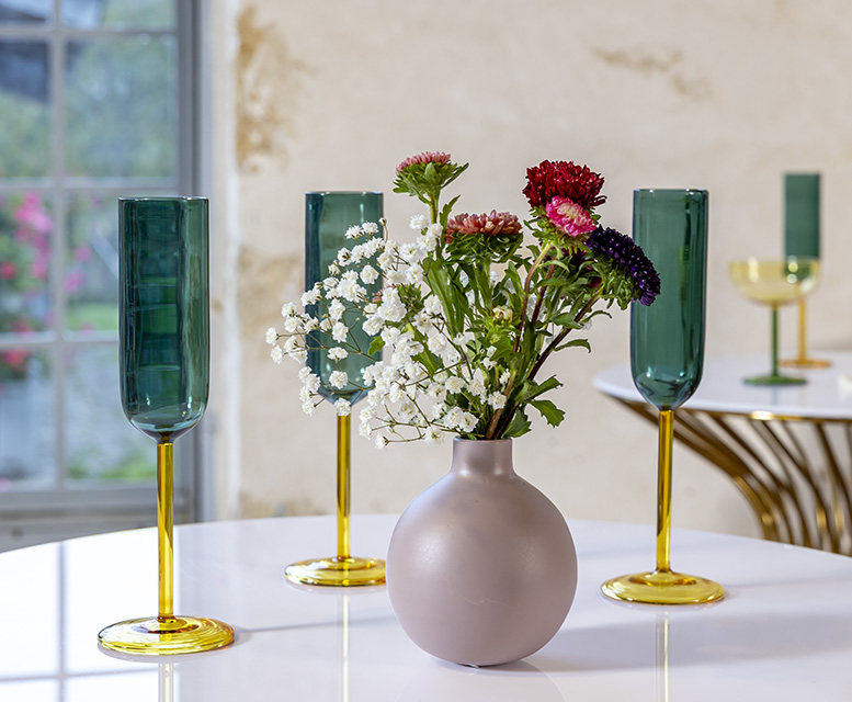 Cocktail met gouden accenten