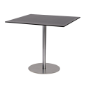 Table Brio noire 75 x 75 cm