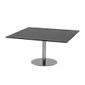 Table basse Brio noire 75 x 75 cm H 40 cm