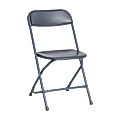 Chaise Samsonite grise pliante