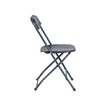 Chaise Samsonite grise pliante
