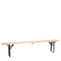 Banc en pin 220 x 25 cm