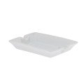 Cendrier blanc 11,5x8,5cm