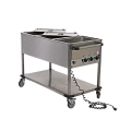 Chariot bain-marie 3 GN1/1 220 V - 2500 W