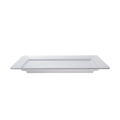 Plat blanc en mélamine 50 x 27 cm