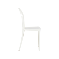 Chaise Victoria Ghost blanche by Philippe Starck - Kartell