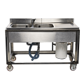Evier double avec boiler 10 L 220 V