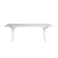 Table en pin blanche 220 x 70 cm