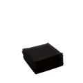 Servet zwarte stof 20 x 20 cm (30st.)