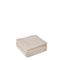 Linnen servetten touw 2 vouwen 20 x 20 cm (per 30)