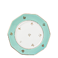 Klein bord Vintage gebloemd Ø 18-20 cm