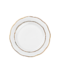 Klein bord Vintage wit en goud Ø 18-20 cm