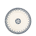 Klein bord Vintage blauw Ø 18-21 cm