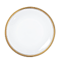 Groot bord Vintage wit en goud Ø 23-25 cm