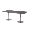 Table Brio noire 180 x 75 cm