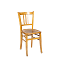 Chaise en bois vintage