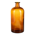 Pot à pharmacie vintage verre brun grand format
