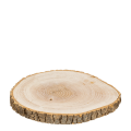 Rondelle de bois vintage grand format Ø 34-35 cm