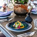 Assiette plate Corfou bleue Ø 27 cm