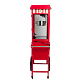 Popcornmachine op kar 56 x 42 cm H 156 cm