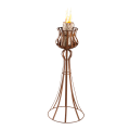 Windlicht buiten smeedijzer H 90 cm