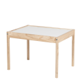 Kindertafel 63 x 48 cm H 45 cm