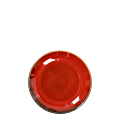 Assiette à pain Corfou rouge Ø 16,5 cm