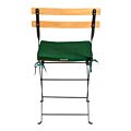 Chaise Trocadéro Wood avec galette verte