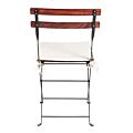 Chaise Simplex Acajou avec galette écrue