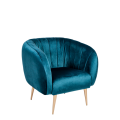 Zetel Juliette blauwgroen 78 x 84 cm H 85 cm