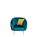 Zetel Juliette blauwgroen 78 x 84 cm H 85 cm