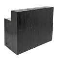 Bar pliant Natura black 150 x 70 cm H 120 cm