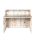 Bar opklapbaar natura white 150 x 70 cm H 120 cm