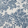 Servet Toile de Jouy blauw 50 x 50 cm
