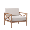 Zetel Sotogrande 83 x 85 cm H 78 cm