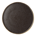Assiette plate Volcan doré Ø 27,5 cm