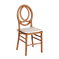 Chaise Sphinx avec coussin crème
