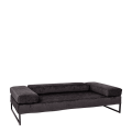 Canapé Happy Hour gris anthracite 205 x 100 x H 53 cm
