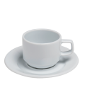 Tasse et sous-tasse à thé 25 cl Océane