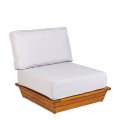 Fauteuil Lounge garden grey 76 x 76 cm H 70 cm