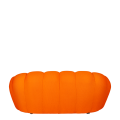 Sofa Bubbly oranje 115 x 195 cm H 78 cm